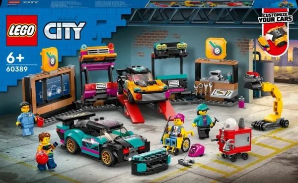 Блоковий конструктор LEGO City Тюнінг-ательє (60389)