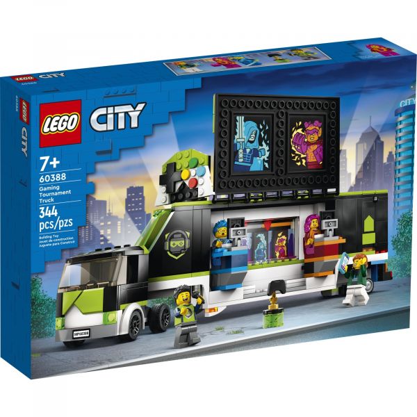 Блоковий конструктор LEGO City Вантажівка для ігрового турне (60388)