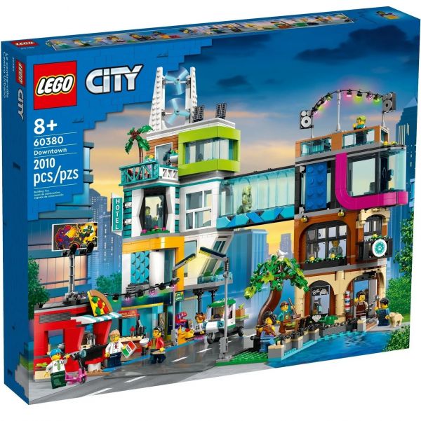 Блоковий конструктор LEGO City Центр міста (60380)