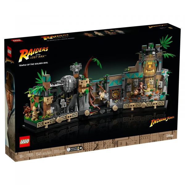 Блоковий конструктор LEGO Indiana Jones Храм Золотого Ідола (77015)