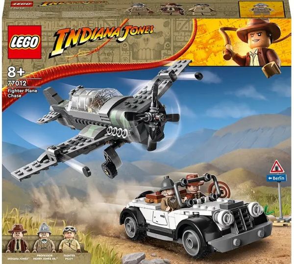 Блоковий конструктор LEGO Indiana Jones Переслідування на винищувачі (77012)