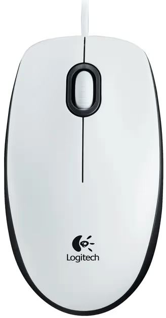 Миша Logitech M100 White (910-005004\910-001605)