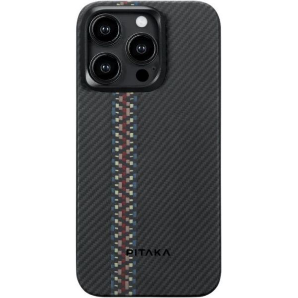 Чохол Pitaka MagEZ Case 4 Fusion Weaving Rhapsody for iPhone 15 Pro (FR1501P)