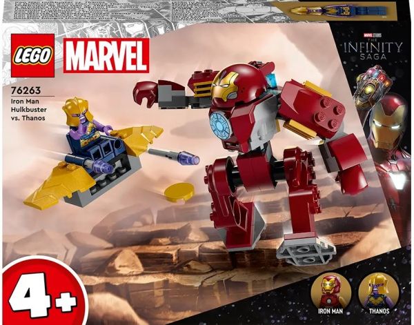 Блоковий конструктор LEGO  Marvel Халкбастер Залізної Людини проти Таноса (76263)