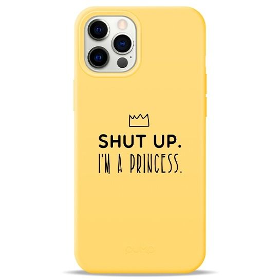 Чехол Pump Silicone Case I'm a Princess for iPhone 12 Pro Max