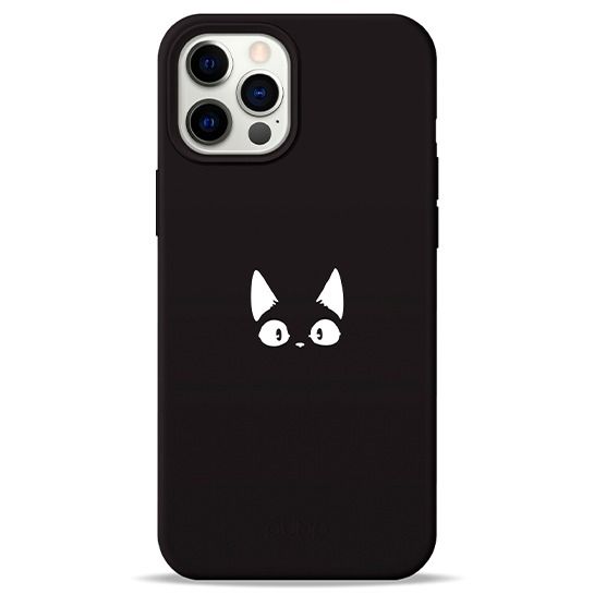 Чехол Pump Silicone Case Funny Cat for iPhone 12 Pro Max