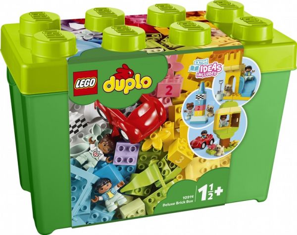 Блоковий конструктор LEGO DUPLO Коробка з кубиками Deluxe, 85 деталей (10914)