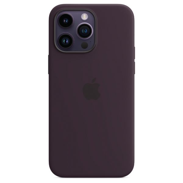 Чехол Apple Silicone Case with MagSafe iPhone 14 Pro Max (1:1 original) Elderberry