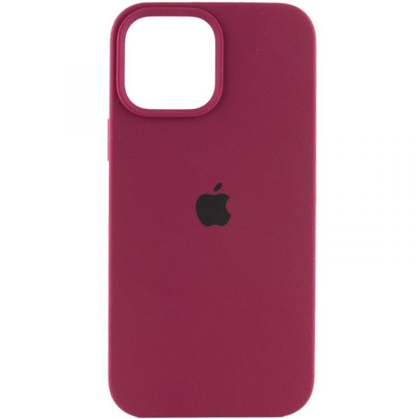 Чехол Apple Silicone Case iPhone 14 Pro Max (1:1 original) Maroon