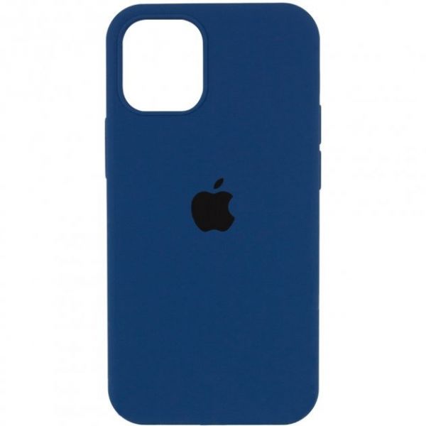 Чехол Apple Silicone Case iPhone 14 Pro (1:1 original) Navy Blue