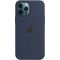 Чохол Apple Silicone Case for iPhone 12 Pro Max Deep Navy