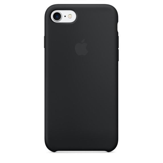 Чехол Apple Silicone Case Black for iPhone 7/8/SE