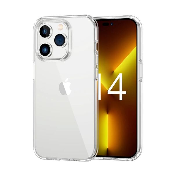 Чехол Mutural Qintou series TPU Case for iPhone 14 Pro Transparant