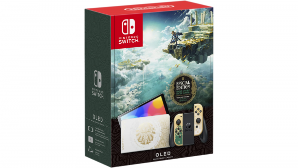 Портативна ігрова приставка Nintendo Switch OLED The Legend of Zelda: Tears of the Kingdom Edition