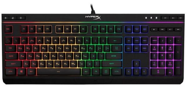 Клавіатура HyperX Alloy Core USB RGB ENG/UA Black (4P4F5AA)