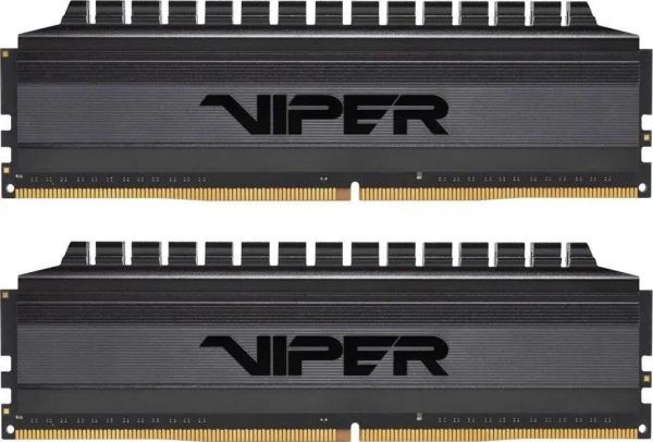 Модуль пам`яті DDR4 2x16GB/3000 Patriot Viper 4 Blackout (PVB432G300C6K)