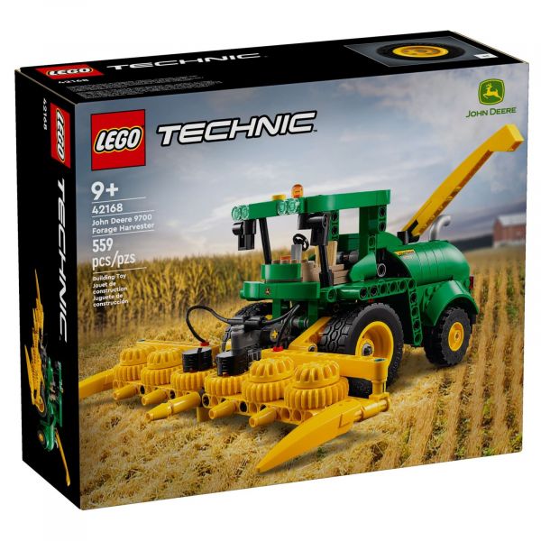 Блоковий конструктор LEGO Technic Кормозбиральний комбайн John Deere 9700 (42168)