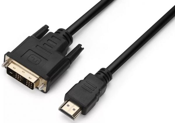 Кабель ProLogix (PR-HDMI-DVI-P-01-30-3m) Premium HDMI-DVI M/M Single Link, 18+1, V 1.3, 3 м