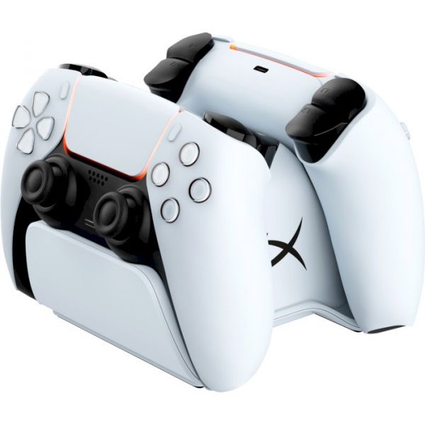 Зарядна станція PS5 HyperX ChargePlay Duo White (51P68AA)