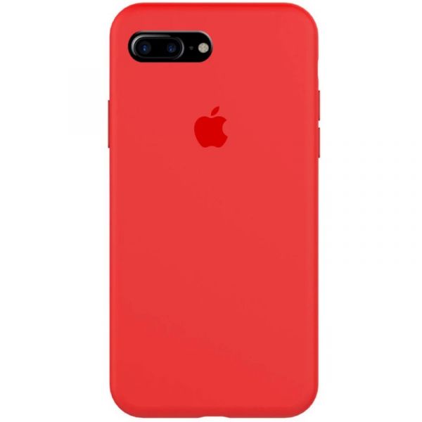 Чехол Apple Silicone Case Red for iPhone 8 Plus