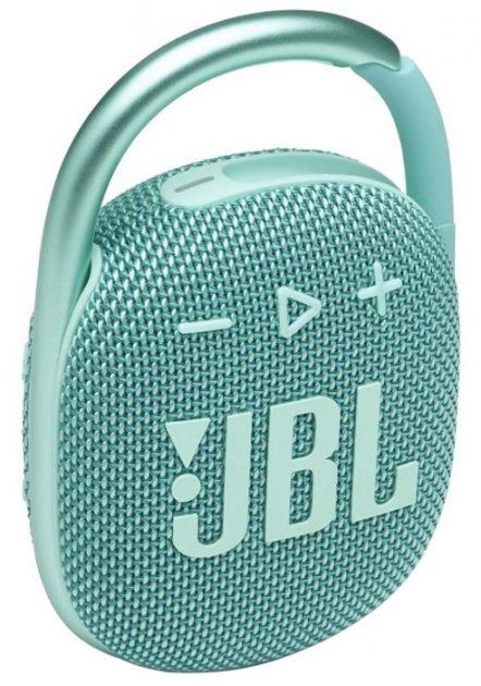 Портативна акустика JBL Clip 4 Teal (JBLCLIP4TEAL)