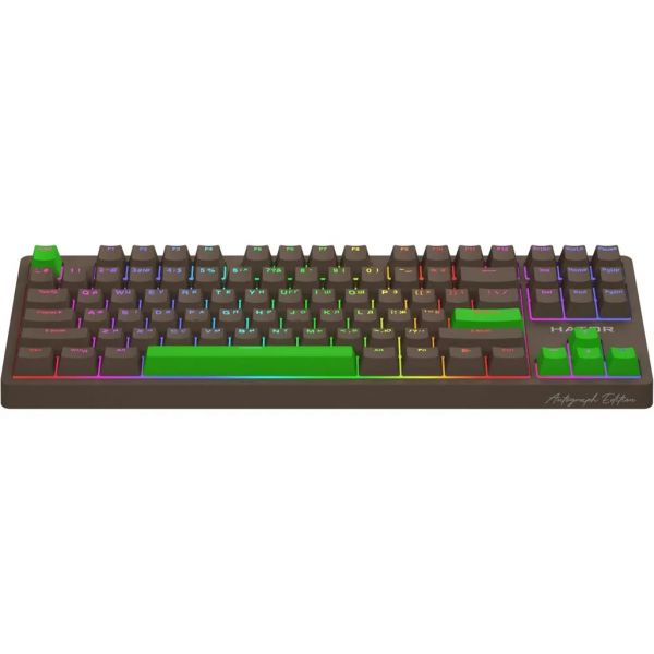 Клавіатура Hator Rockfall 2 Mecha TKL Autograph Edition Choco (HTK-527)