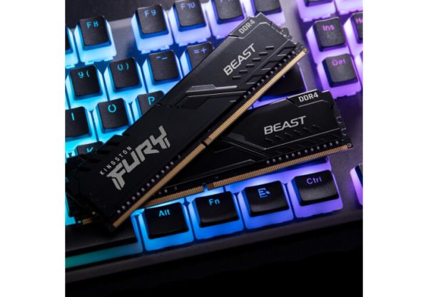 Модуль пам`ятi DDR4 2x16GB/3200 Kingston Fury Beast Black (KF432C16BBK2/32)