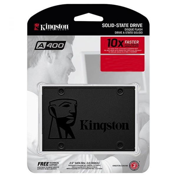 SSD накопичувач Kingston A400 480 GB (SA400S37/480G)