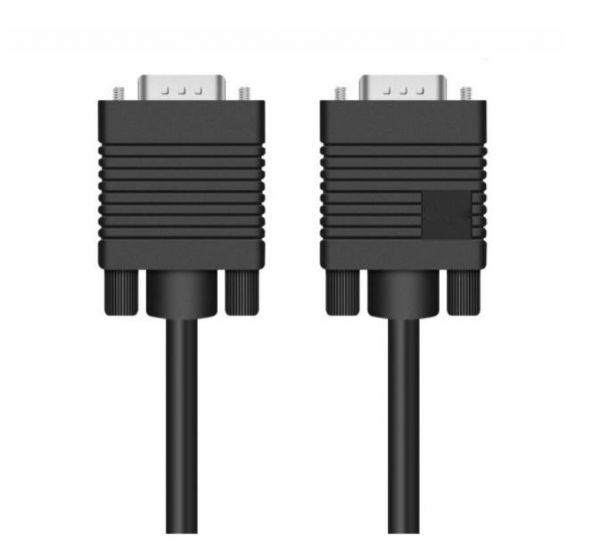 Кабель VGA-VGA Prologix (M/M) 3м, HD15M/HD15M (3+9С), Black (PR-VGA-VGA-P-06-28-3m)