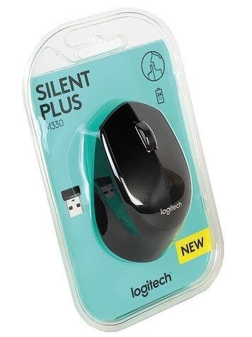 Миша Logitech M330 Silent Black (910-004909)