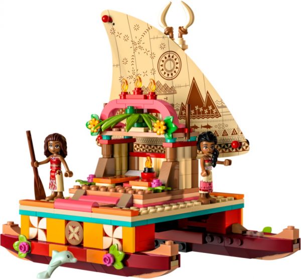 Блоковий конструктор LEGO Disney Princess Пошуковий човен Ваяни (43210)