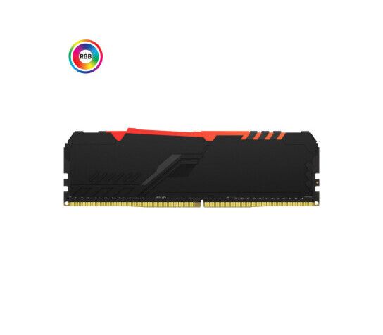 Модуль памяти DDR4 2x16GB/3600 Kingston Fury Beast RGB Black (KF436C18BBAK2/32)