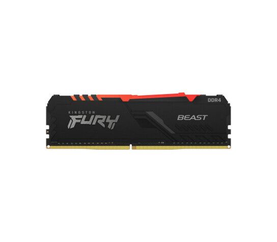 Модуль памяти DDR4 2x16GB/3600 Kingston Fury Beast RGB Black (KF436C18BBAK2/32)