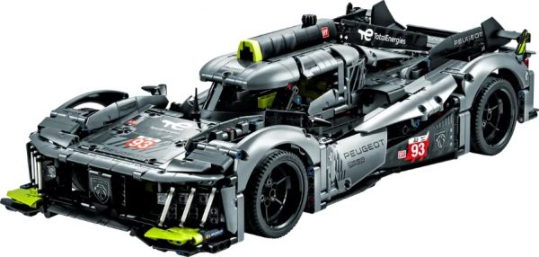 Авто-конструктор LEGO Technic Peugeot 9X8 24H Le Mans Hybrid Hypercar (42156)