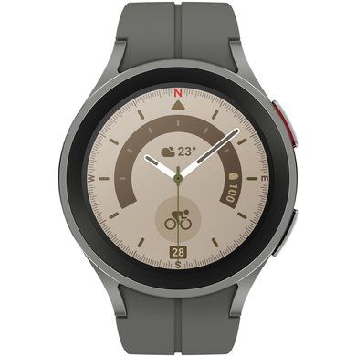 Смарт-годинник Samsung Galaxy Watch5 Pro 45mm LTE Gray Titanium (SM-R925FZTA)