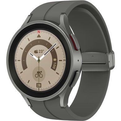 Смарт-годинник Samsung Galaxy Watch5 Pro 45mm LTE Gray Titanium (SM-R925FZTA)