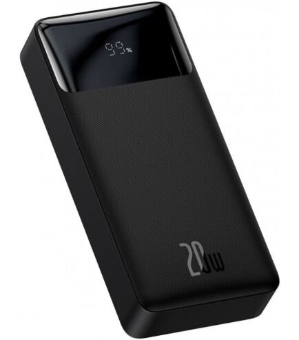 Baseus Bipow Digital Display Powerbank 20W 20000mAh Black (PPDML-M01)