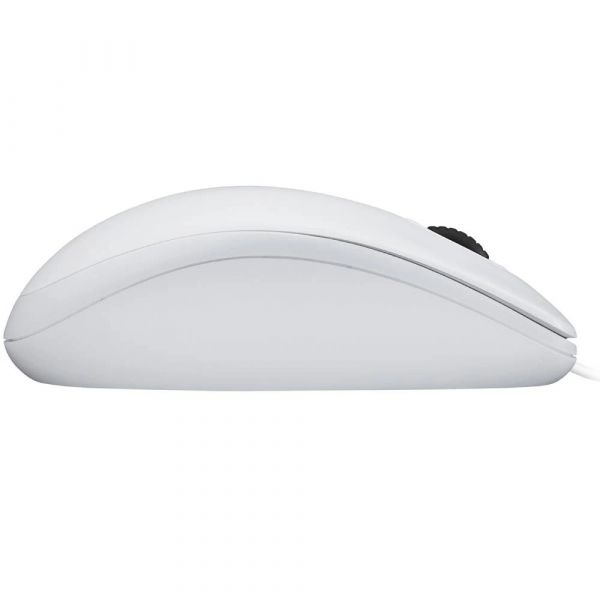 Миша Logitech B100 White (910-003360)