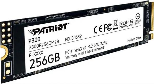 SSD накопитель PATRIOT P300 256 GB (P300P256GM28)