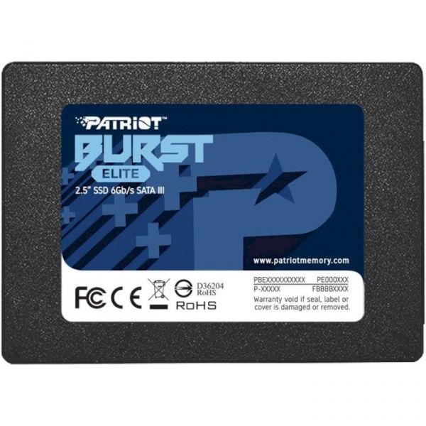 SSD накопитель PATRIOT Burst Elite 960 GB (PBE960GS25SSDR)