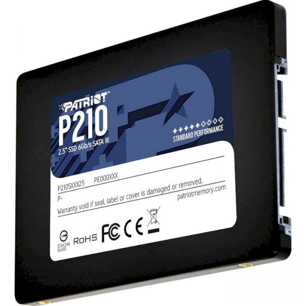 SSD накопитель PATRIOT P210 512 GB (P210S512G25)