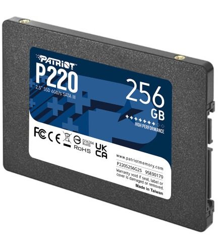 SSD накопитель PATRIOT P220 256 GB (P220S256G25)