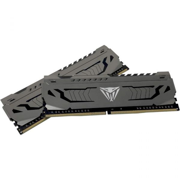 Модуль памяти DDR4 2х8GB/3733 Patriot Viper Steel Gray (PVS416G373C7K)