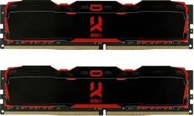 Модуль памяти DDR4 2x8GB/2666 GOODRAM Iridium X Black (IR-X2666D464L16S/16GDC)