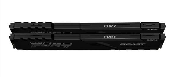 Модуль памяти DDR4 2x16GB/2666 Kingston Fury Beast Black (KF426C16BB1K2/32)