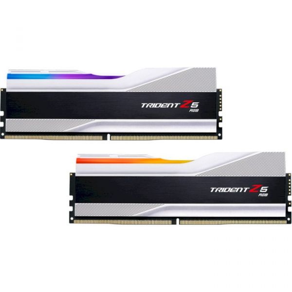 Модуль памяти DDR5 2x16GB/6000 G.Skill Trident Z5 RGB Silver (F5-6000J3636F16GX2-TZ5RS)