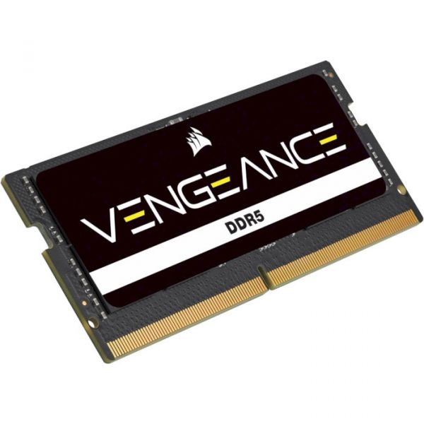 Модуль пам`ятi SO-DIMM 16GB/4800 DDR5 Corsair Vengeance Black (CMSX16GX5M1A4800C40)