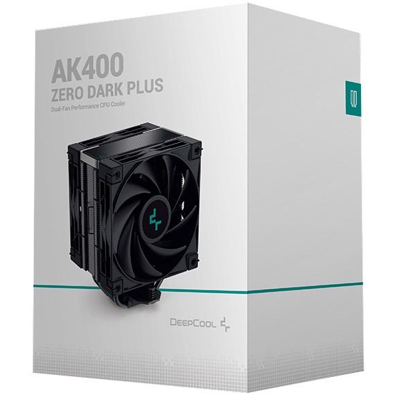 Повітряне охолодження Deepcool AK400 ZERO DARK PLUS (R-AK400-BKNNMD-G-1)