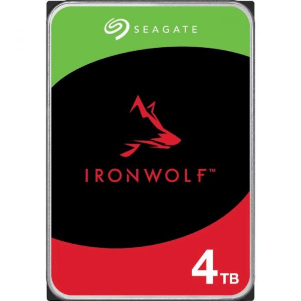 Накопичувач HDD SATA 4.0TB Seagate IronWolf NAS 5400rpm 256MB (ST4000VN006)