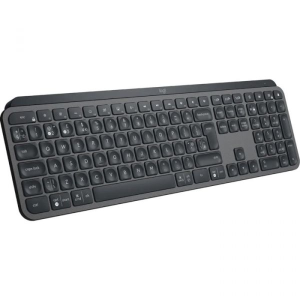 Клавіатура Logitech MX Keys Advanced for Business Wireless Illuminated UA Graphite (920-010251)